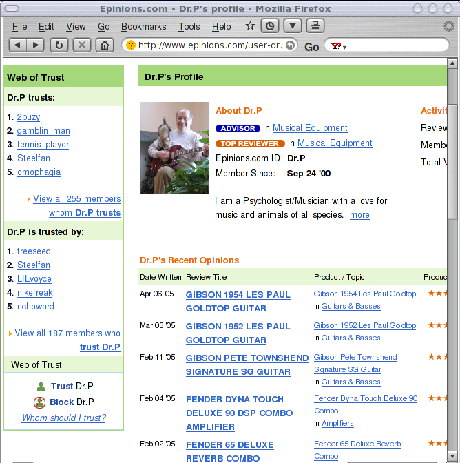 epinions screenshot